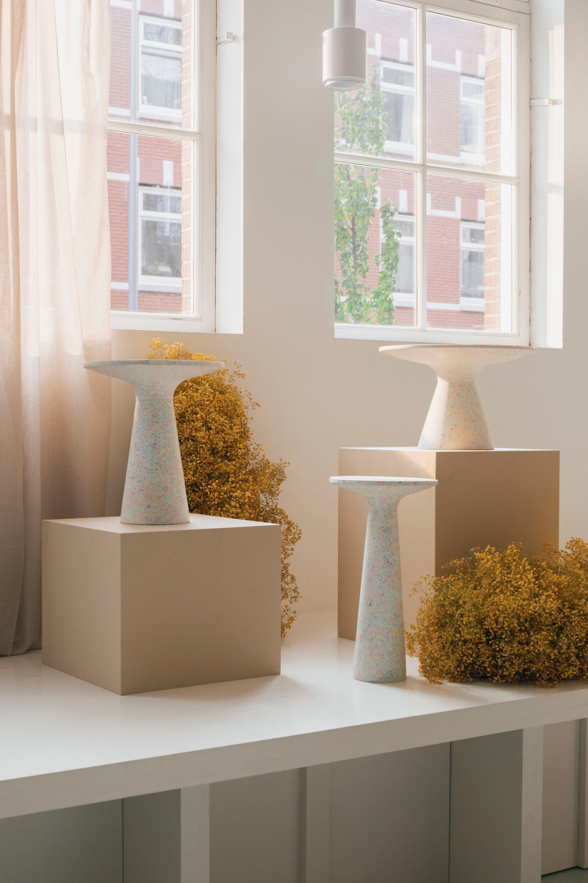 Zuiver Victoria Multi Terrazzo Round Side Table Small